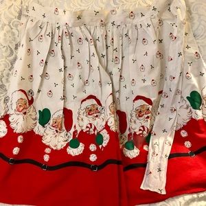 Vintage 1950s Santa apron
